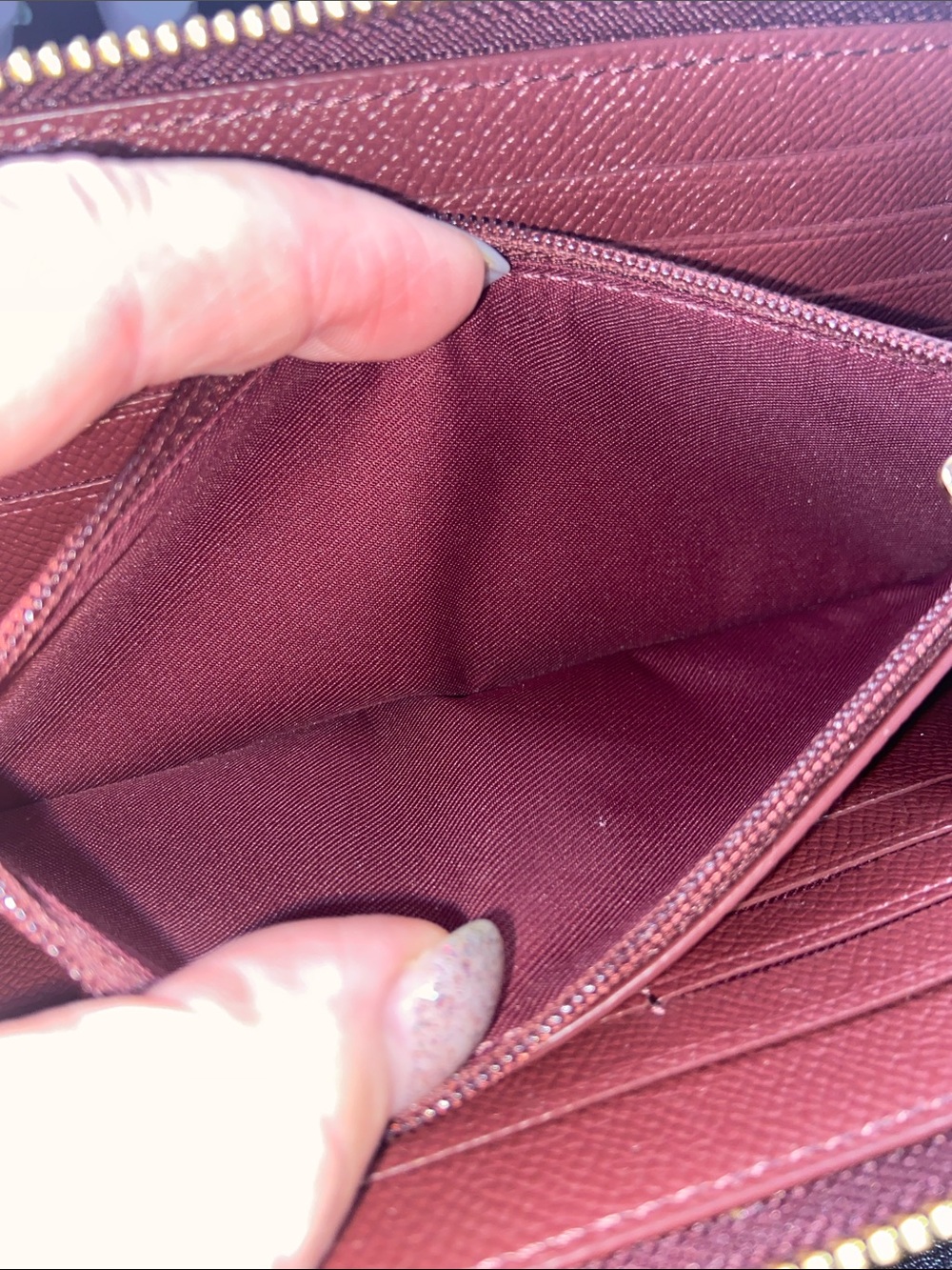 Coach Long Wallet w Card Slot EUC - Picture 5 of 8